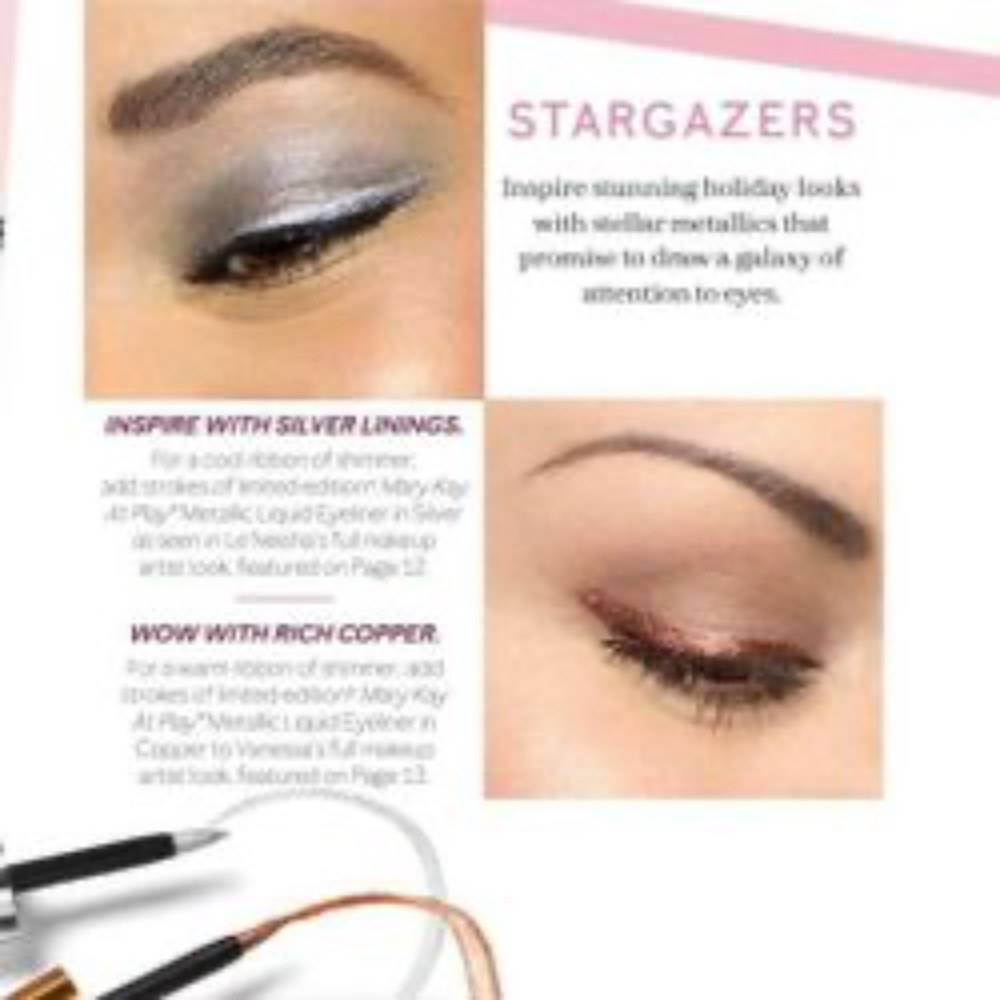 Limited Edition Mary Kay At Play Metallic Liquid Eyeliners